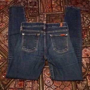 7 for All Mankind The Skinny jeans size 26